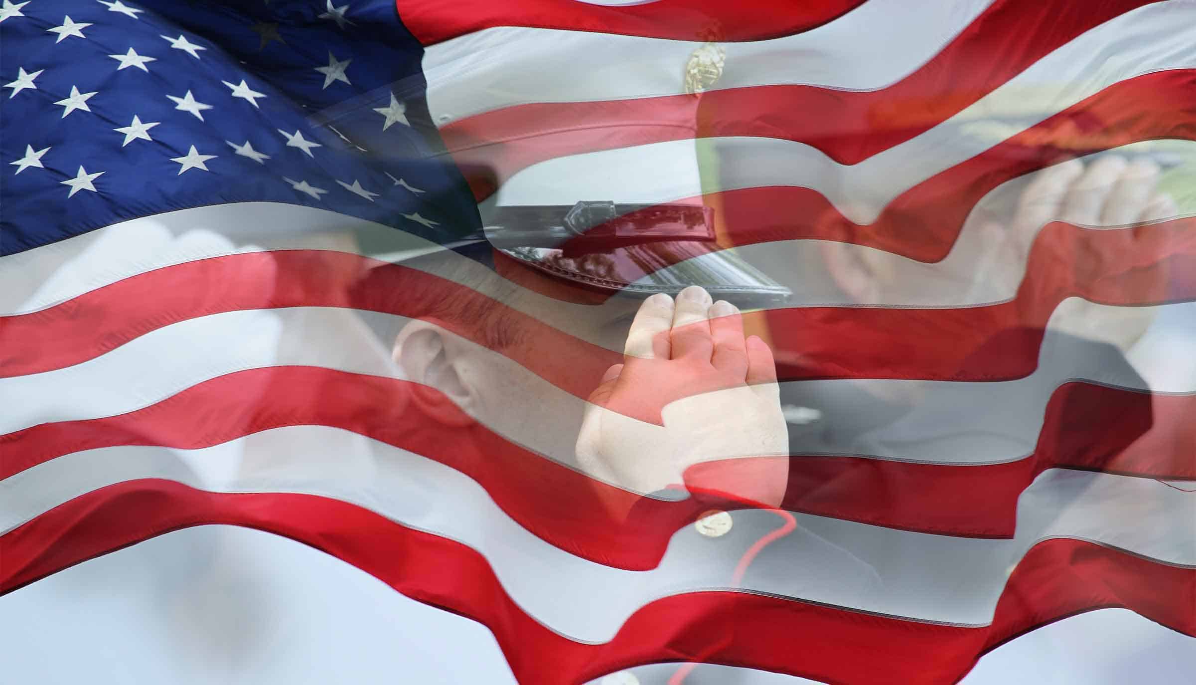 US Flag Salute